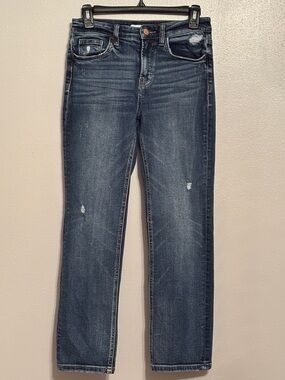 Flying Monkey Dark Wash Blue Straight Jeans Size 26